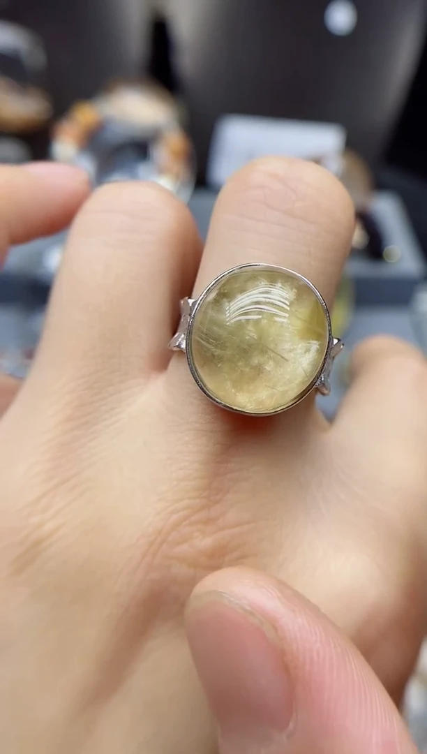 银S925镶嵌珠宝半成品水晶?****️定制定制
