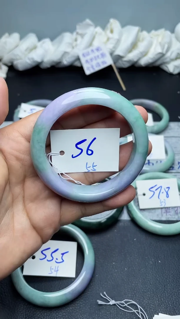 未镶嵌手镯翡翠55