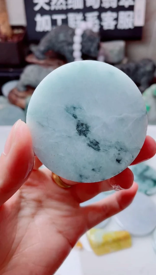 翡翠未镶嵌颈饰4612......