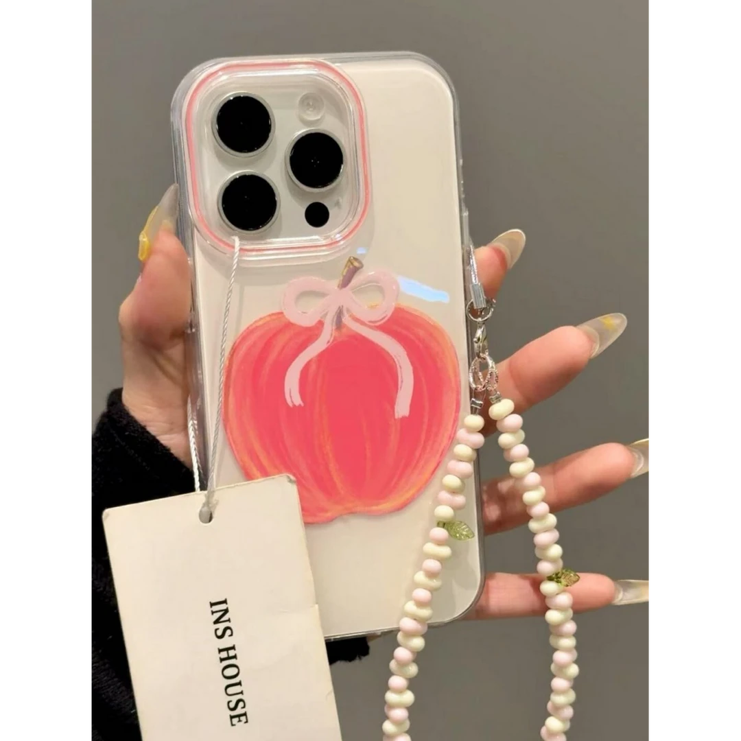 蝴蝶结苹果适用苹果手机壳华为vivo小米荣耀oppo红米新款全包防摔