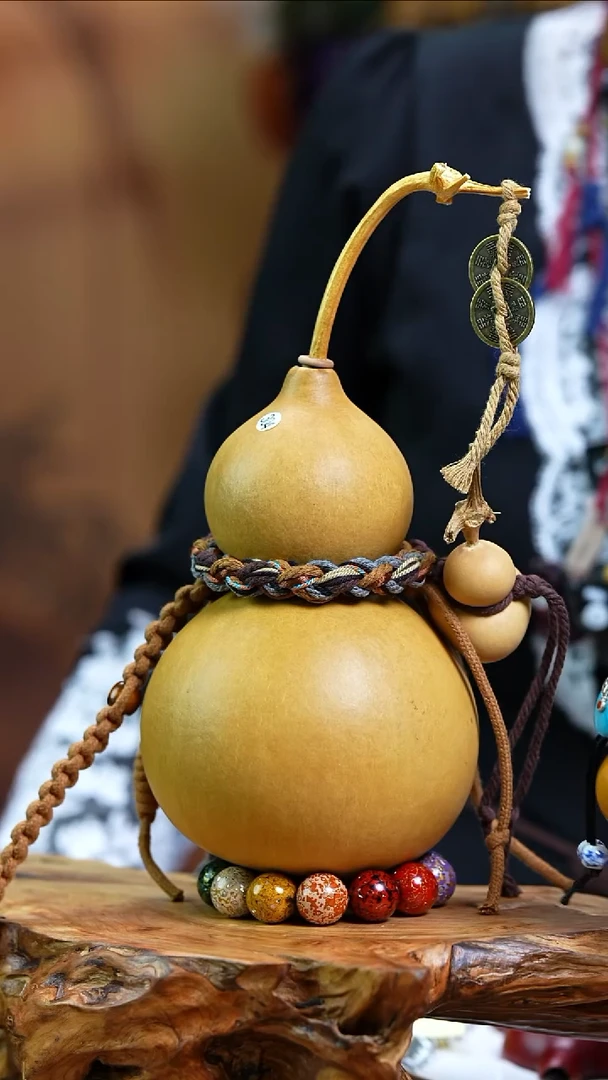 【闪购商品】304—光岳葫天然大漆酒葫芦不含漆珠