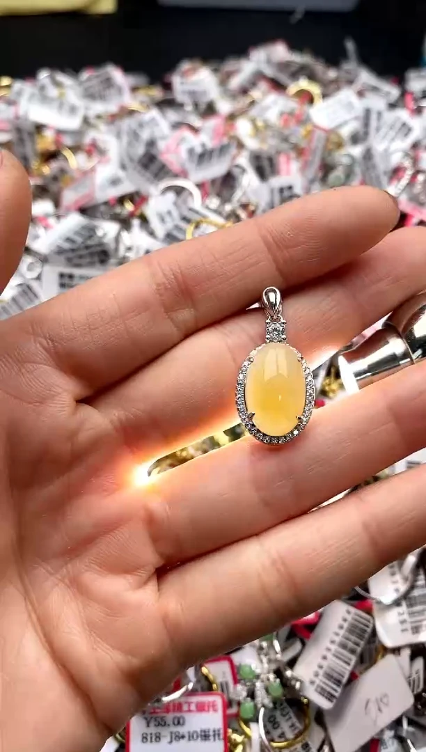 【闪购商品】翡翠戒指银S925镶嵌11111111     5