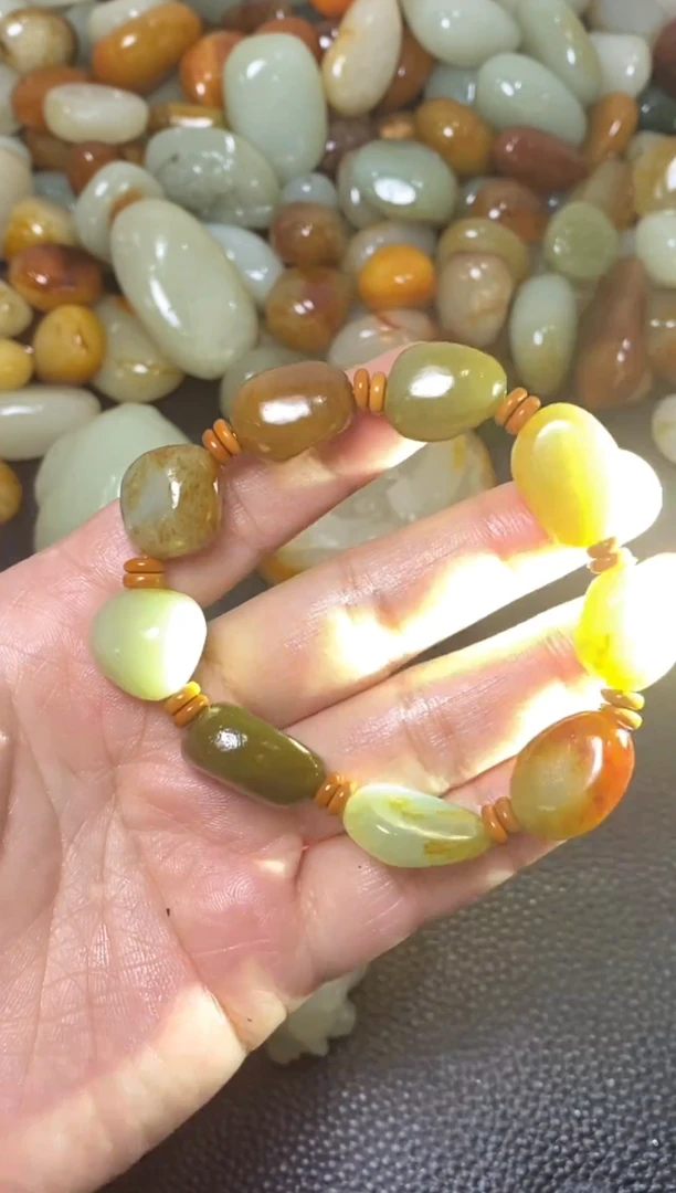 未镶嵌和田玉包链和田玉