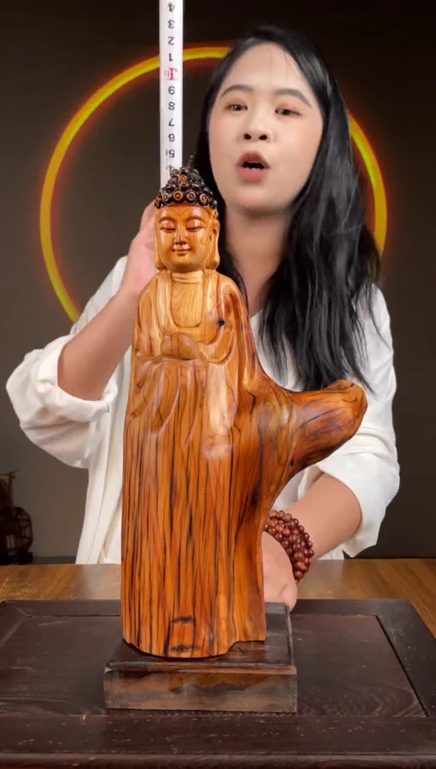 柏木（崖柏）手工摆件,先抢先得! 编号:127