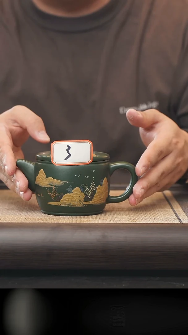 3号全手工制作紫砂壶