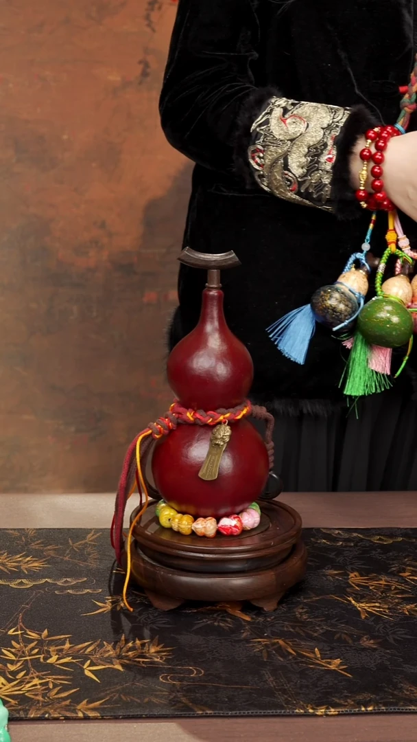 163 --精品大漆酒葫芦-----128