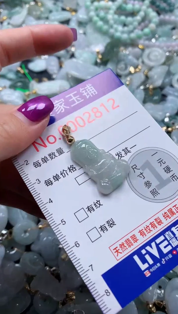 颈饰未镶嵌翡翠2812