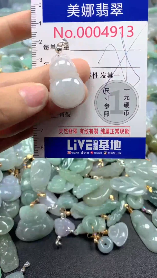 颈饰未镶嵌翡翠4913