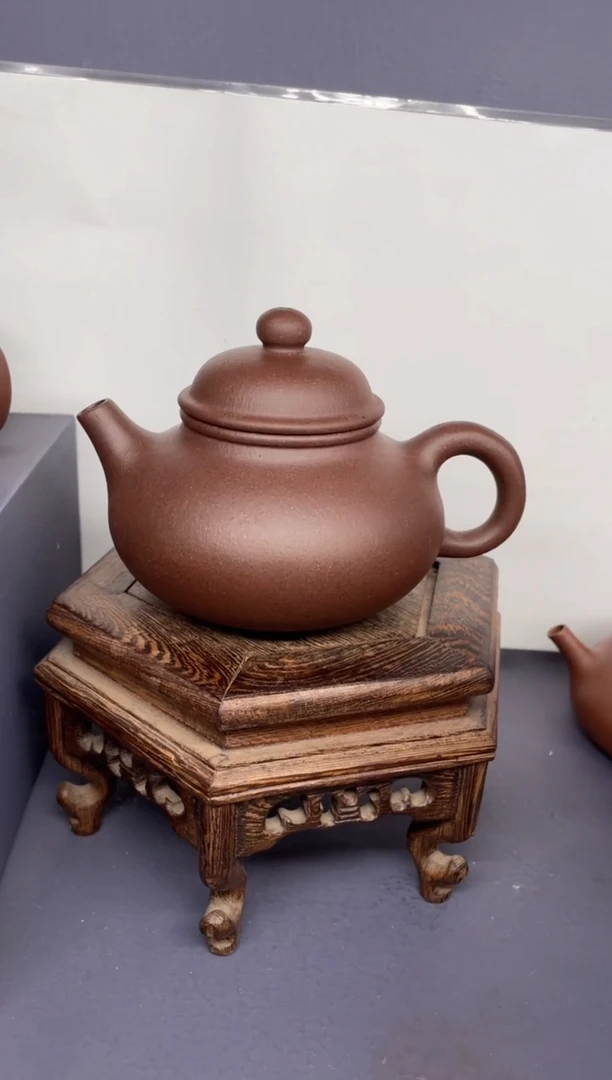 茶壶紫砂台西紫泥 容天