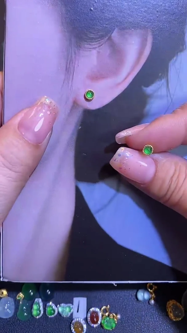 【闪购商品】翡翠吊坠(不含链)银S925镶嵌1