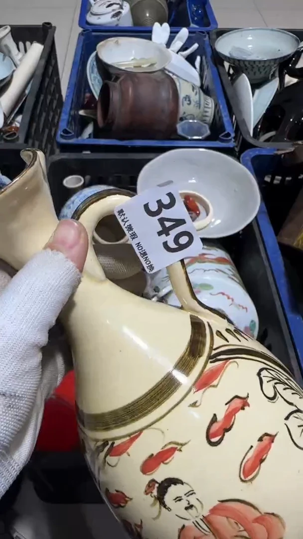 瓷片开**心亿容工艺品349