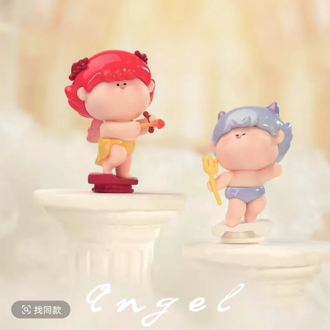 【拆盒姿式许愿】阿玛莉莉丝立柱天使盲萌粒盲盒