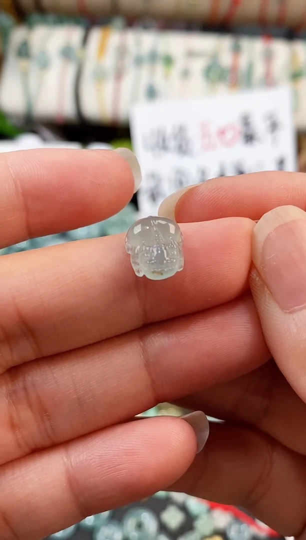 散珠翡翠冰种裸石