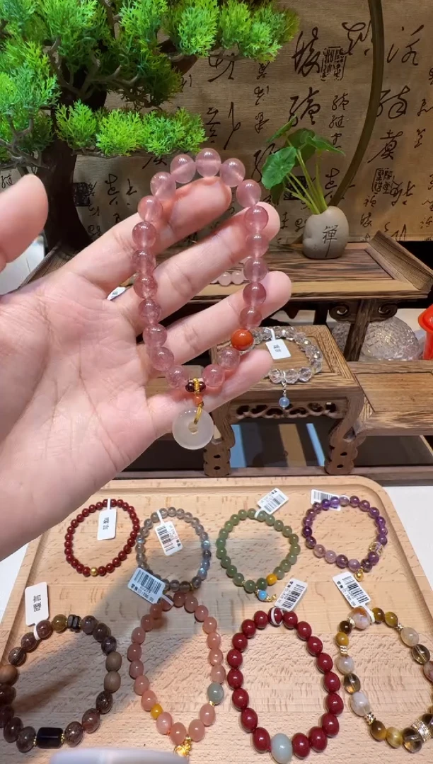 未镶嵌石英质玉手饰手饰@@