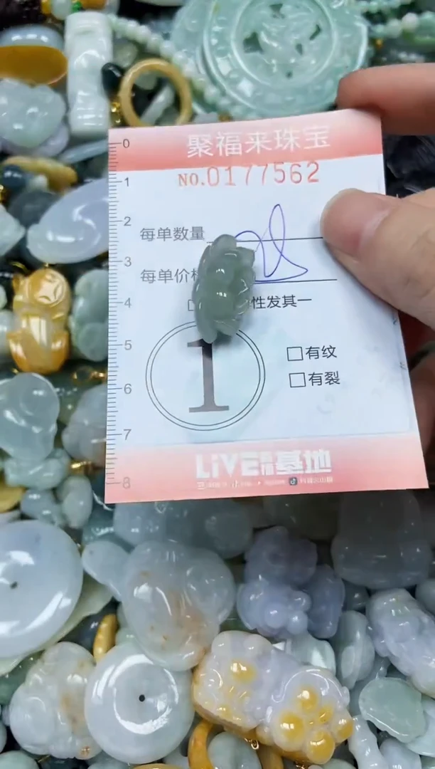 翡翠未镶嵌项链闪购0177562