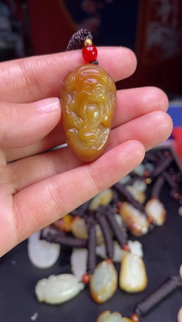 颈饰未镶嵌和田玉123