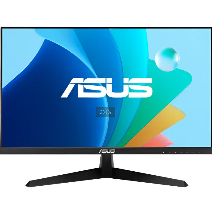 ASUS/华硕24寸无边框低蓝光护眼家用办公设计高清直面显示屏超薄