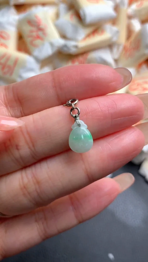 银S925镶嵌挂件翡翠福利