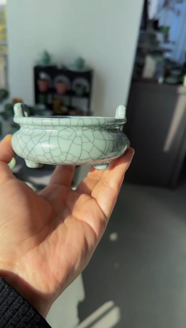 铁胎·全手·传世哥窑·炉