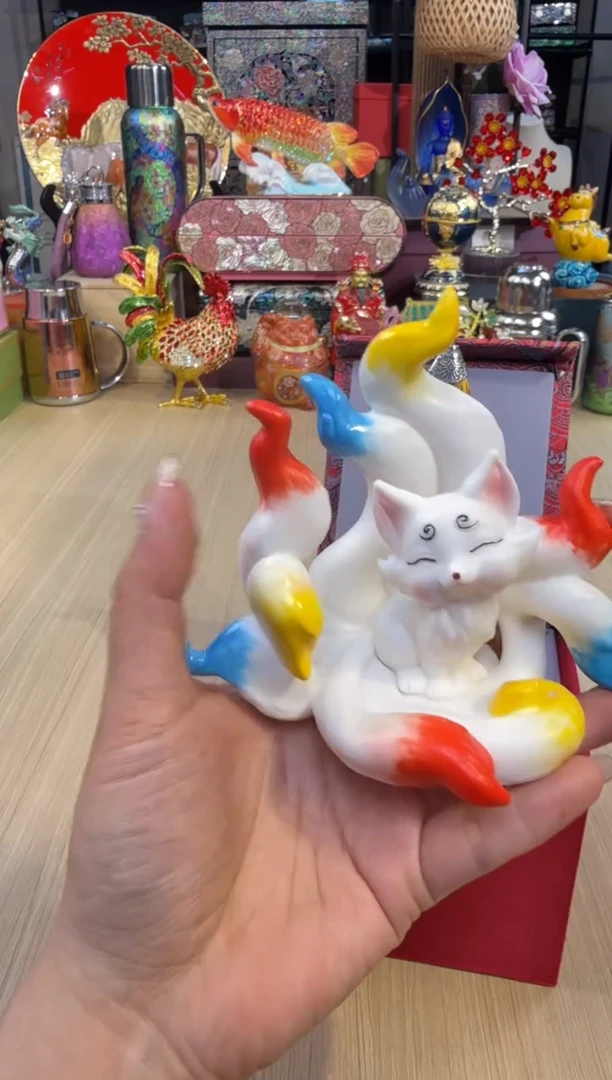 242红锦盒九尾狐-彩色