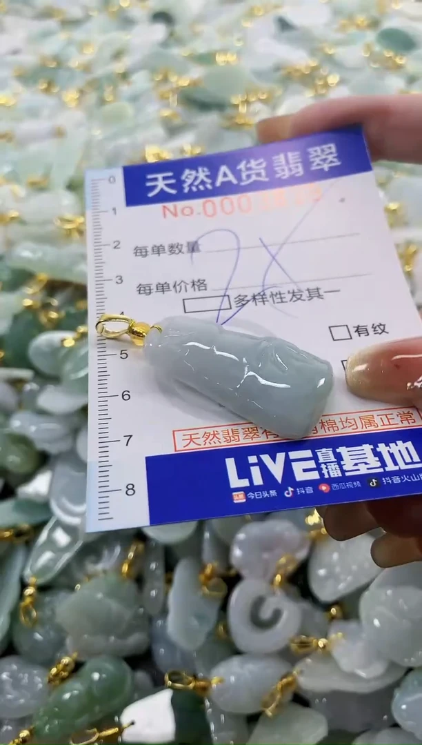 颈饰未镶嵌翡翠天然A货翡翠