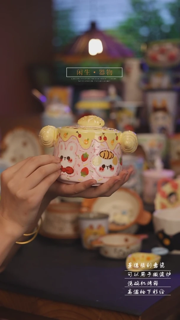 景德镇可爱设计师款陶瓷