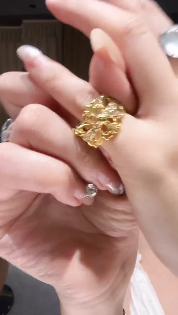 铂Pt950镶嵌戒指钻石AY0505-PT-