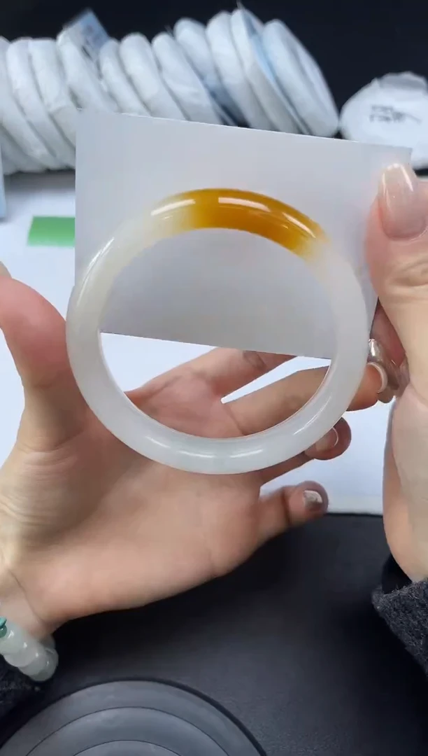 未镶嵌手镯石英质玉026-62