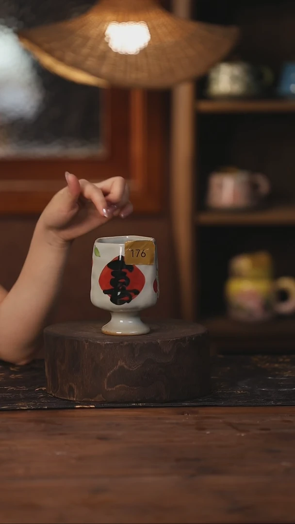 陶瓷景德镇高温釉下手绘陶瓷176