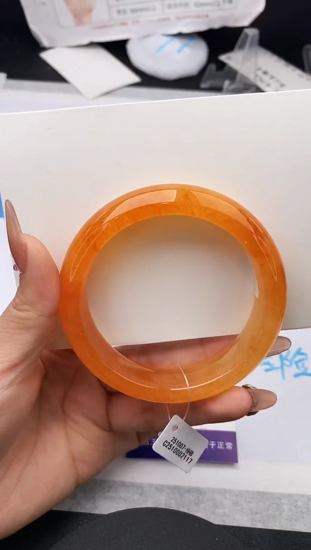 未镶嵌手镯石英质玉w274-HHB60+