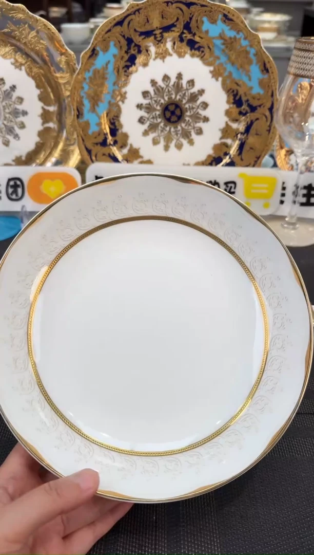 瓷片8英寸彩盘福利价