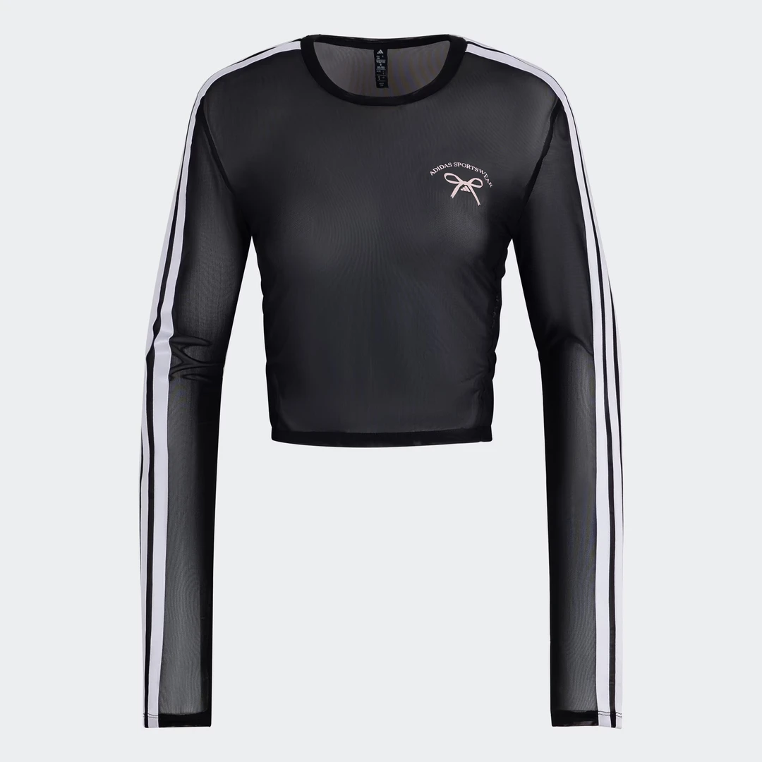 adidas/阿迪达斯【专属】女子舒适透气休闲运动长袖T恤 JY7655