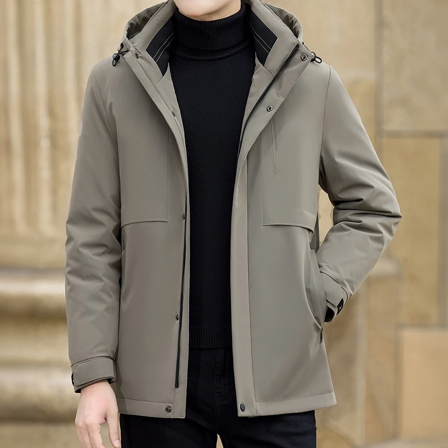 VENDAFONAT梵基弗奈石墨烯内里男士冬季新款加厚保暖羽绒服外套