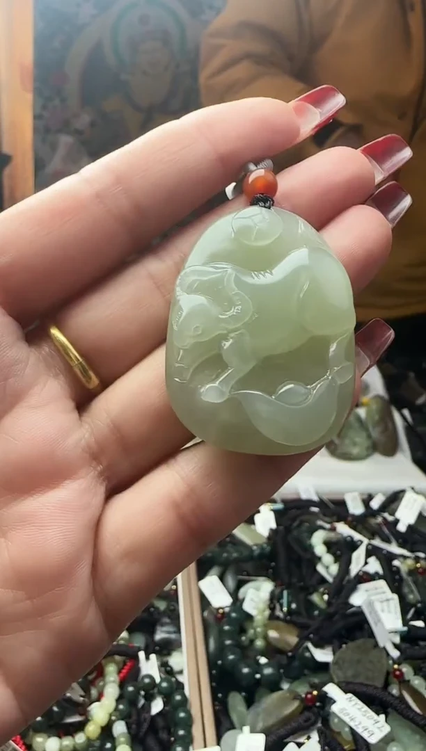 颈饰未镶嵌和田玉053