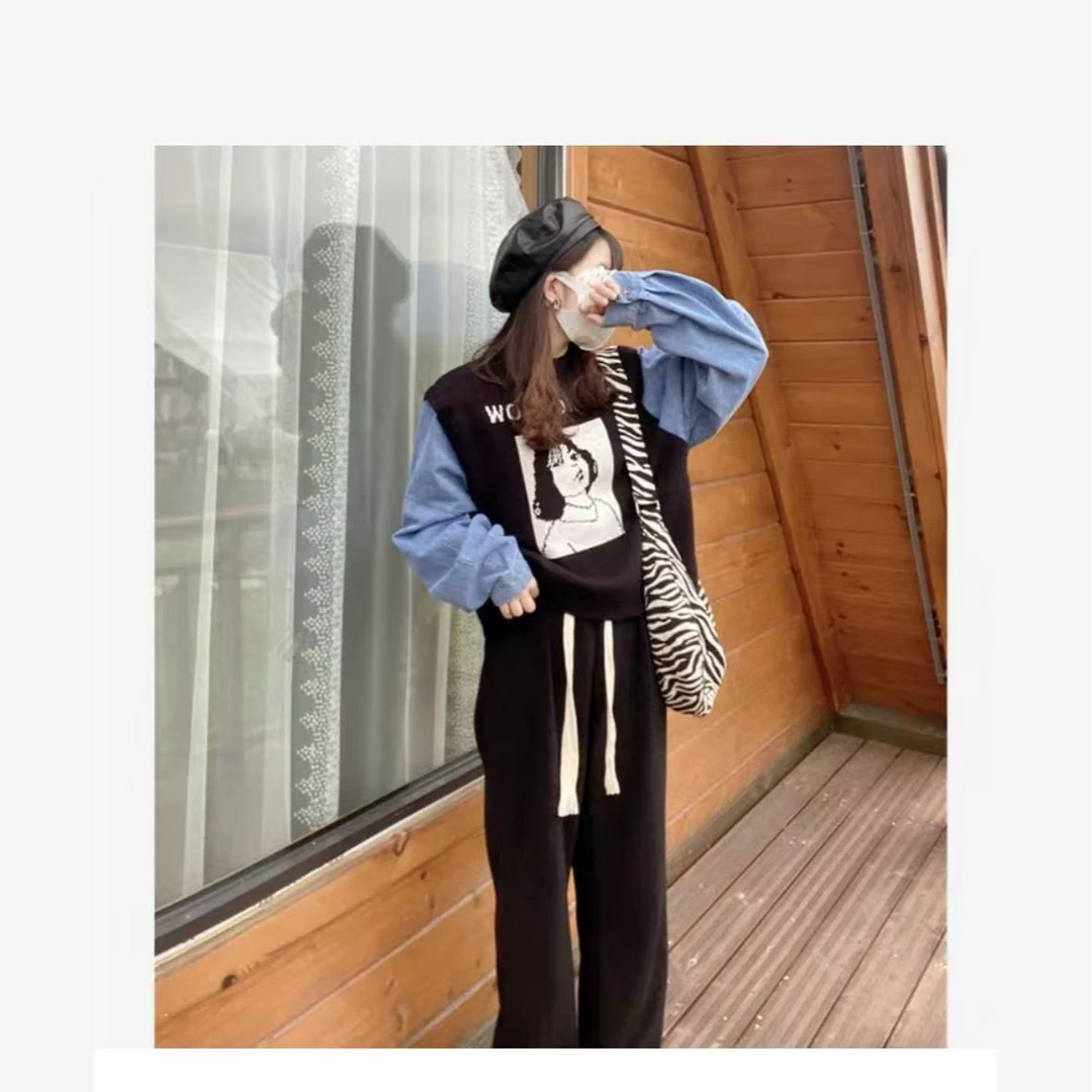 0177 毛衣针织衫外套女马甲百搭J8