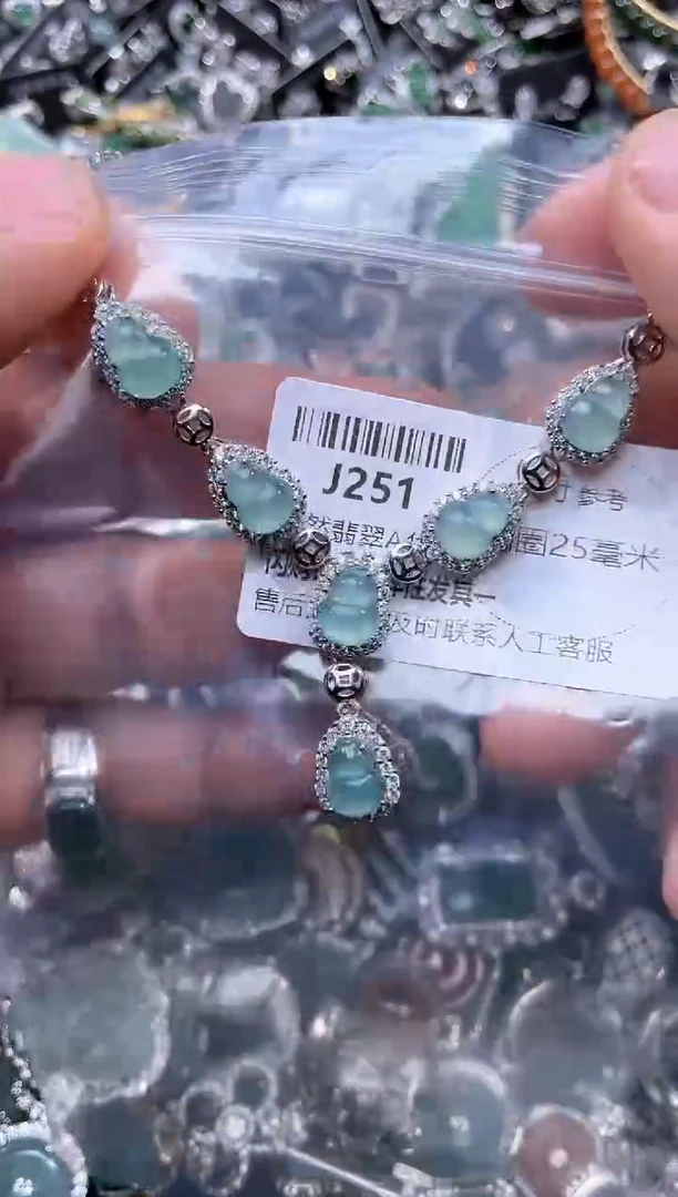 【闪购商品】翡翠颈饰未镶嵌J251项链