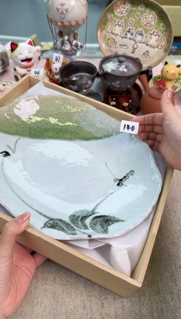 瓷片辰辰的瓷器好看到爆