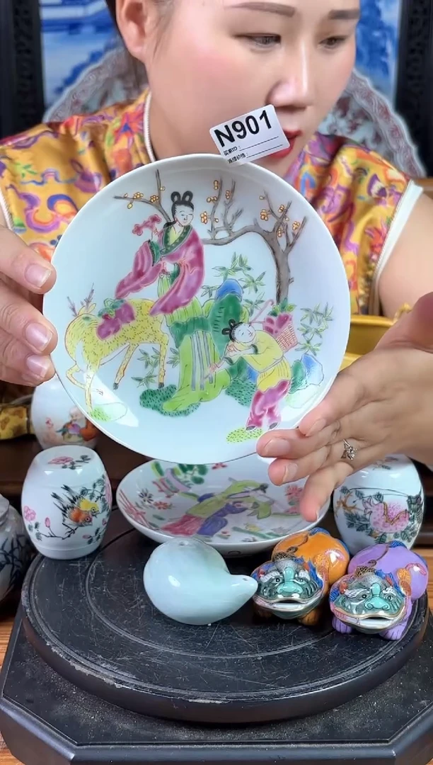 摆件景德镇陶瓷仿古摆件N901