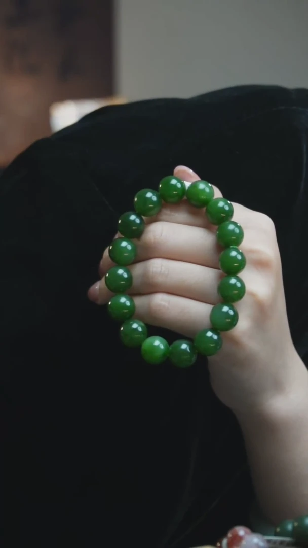 未镶嵌手串和田玉E25