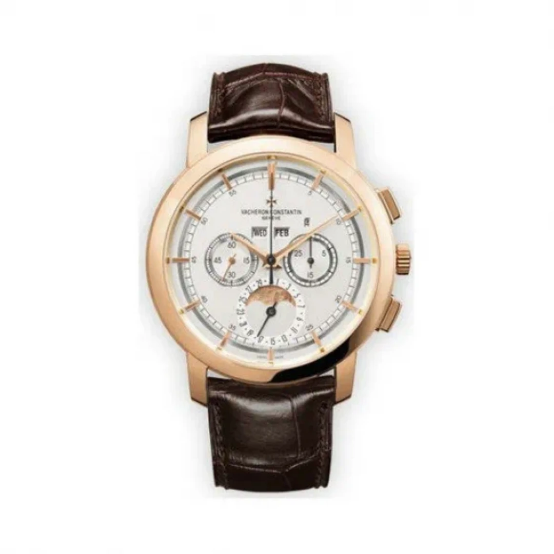 99新 Vacheron Constantin/江诗丹顿 传袭手动18K粉金红拆单链接