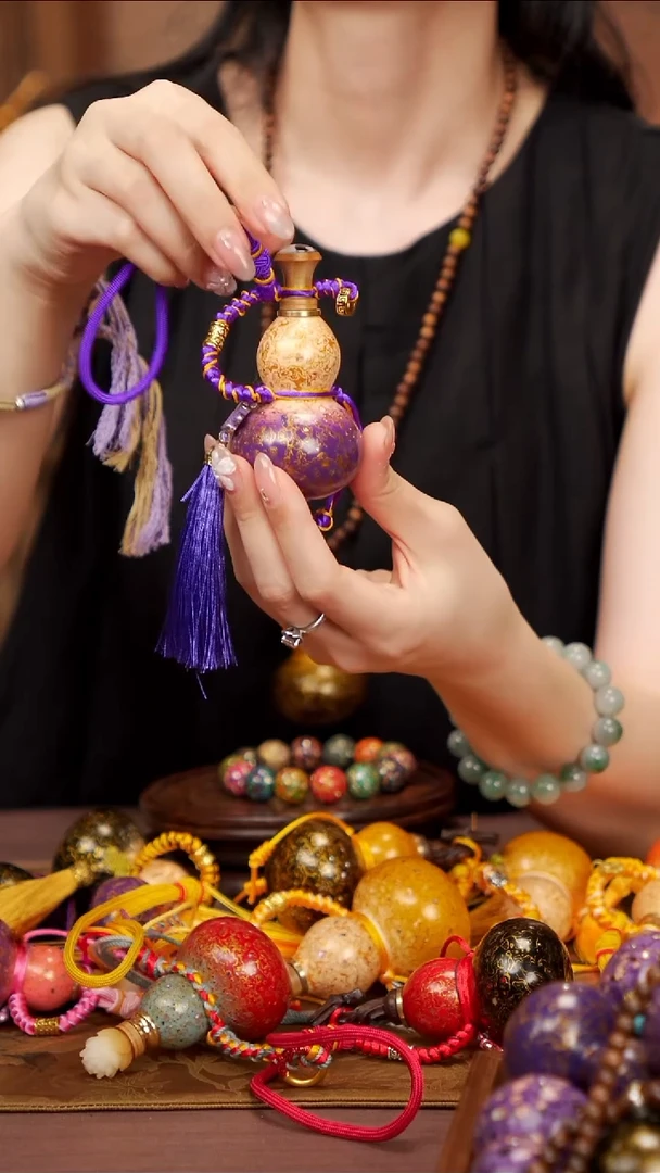 230易林大漆开口小葫芦--178