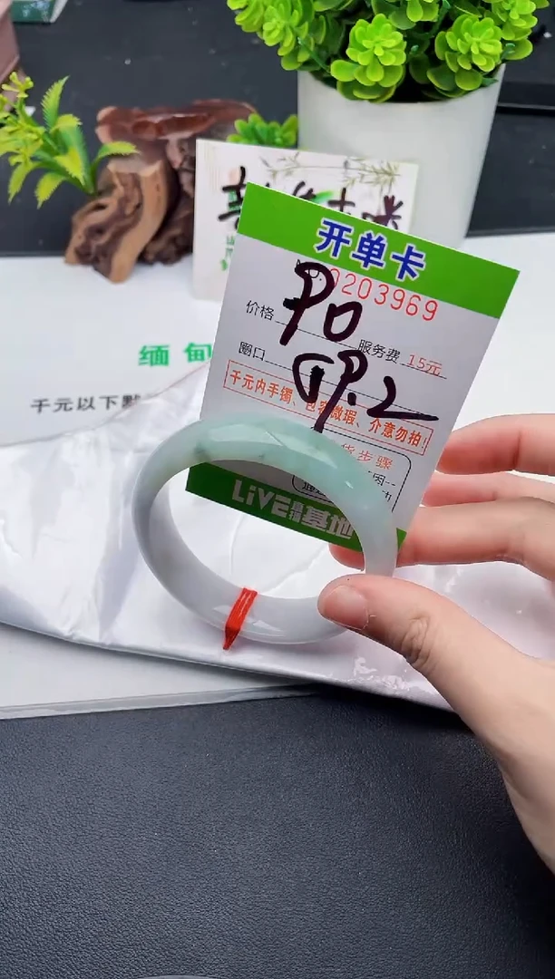 未镶嵌手镯翡翠69天然翡翠A货