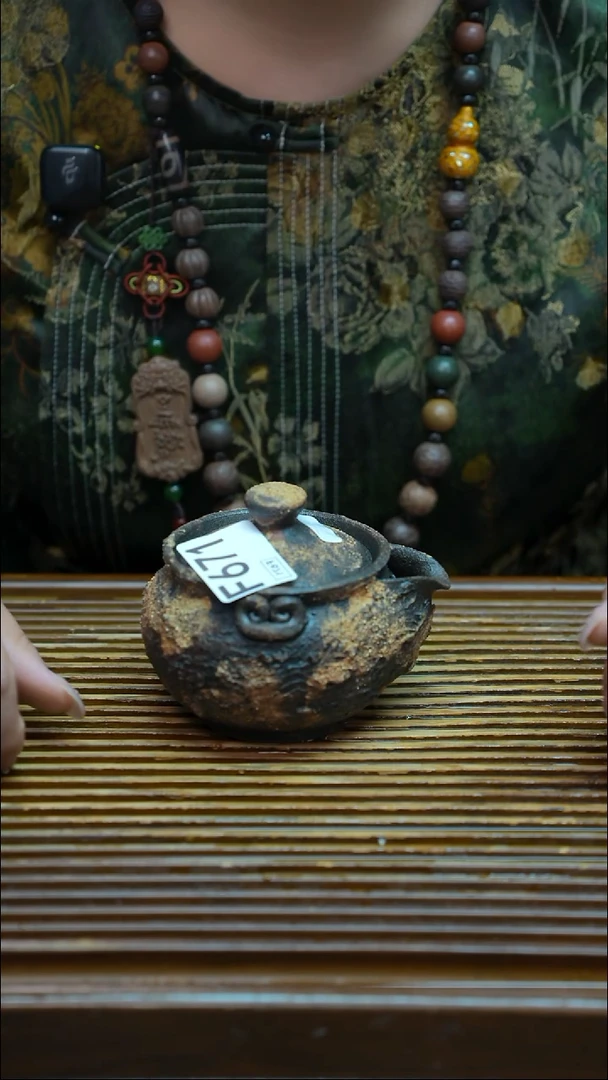 万古烧粗陶手工茶具