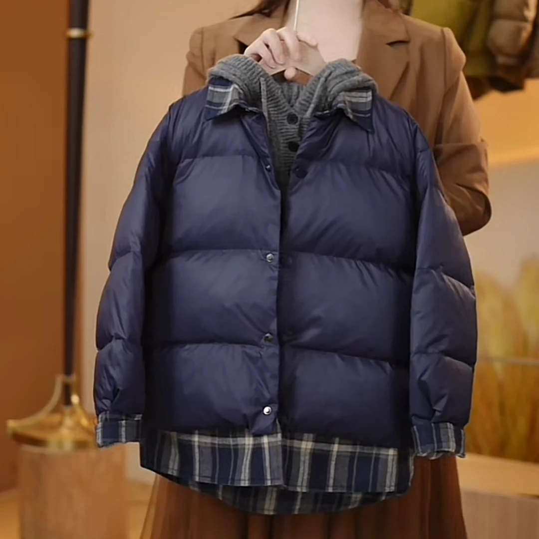 【现货】潮童羽绒服90白鸭绒男童时尚韩版保暖加厚宽松轻羽绒YG5563