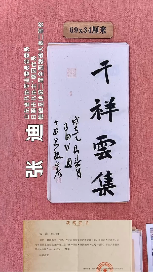 书法260         张老师书法作品