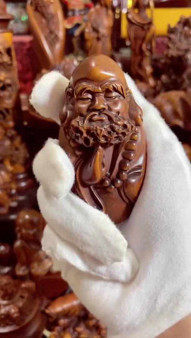 小叶黄杨小件达摩