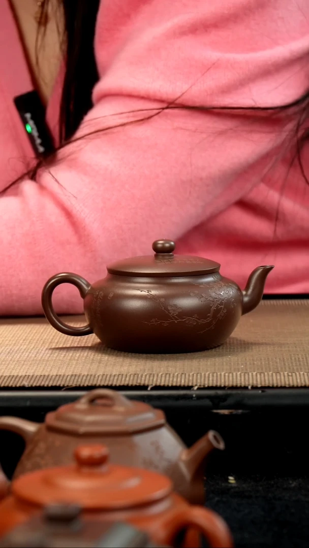 【闪购商品】紫砂茶壶老紫泥瓶盖莲子150小