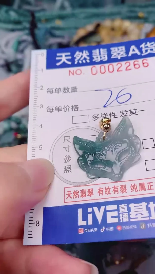 颈饰未镶嵌翡翠00002266