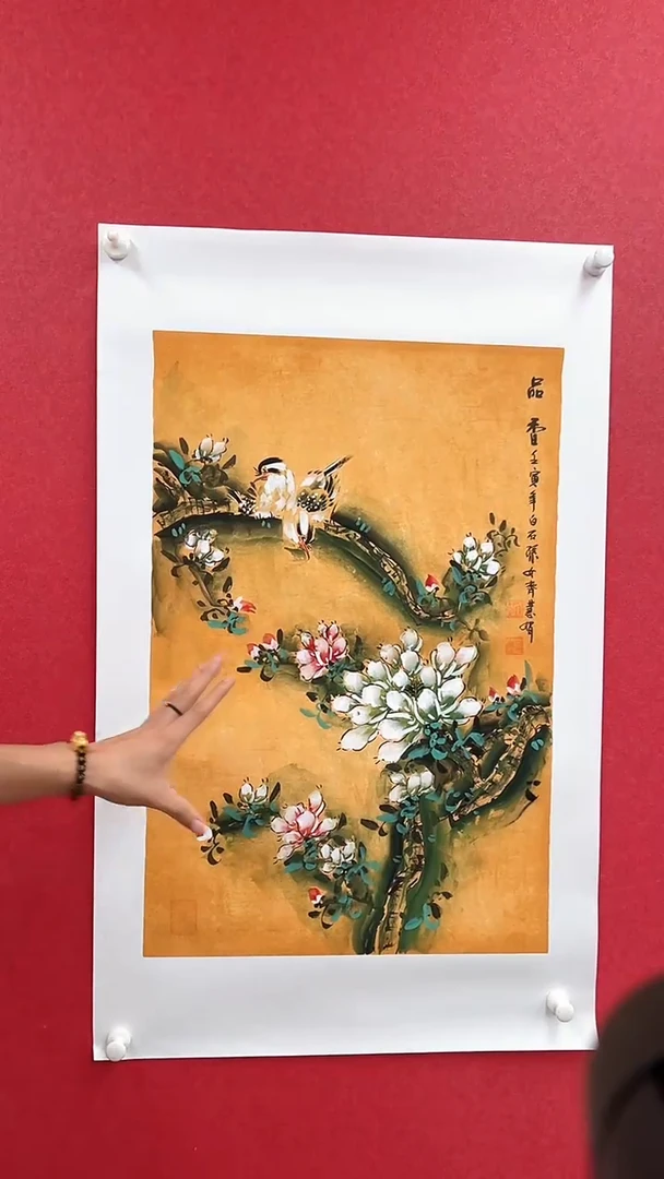 国画精美国画作品