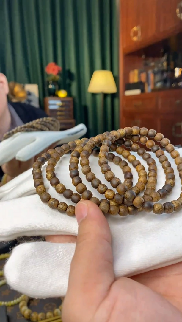 沉香手串6mm沉香老型多样性发其一